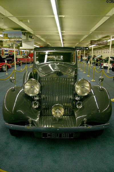 Rolls-Royce Phantom III Hooper Sedanca Deville (1937) at Auto Collection at Imperial Palace. Las Vegas, NV.