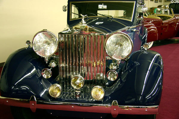 Rolls-Royce Phantom III Vesters & Neirinck Coupe (1937) at Auto Collection at Imperial Palace. Las Vegas, NV.