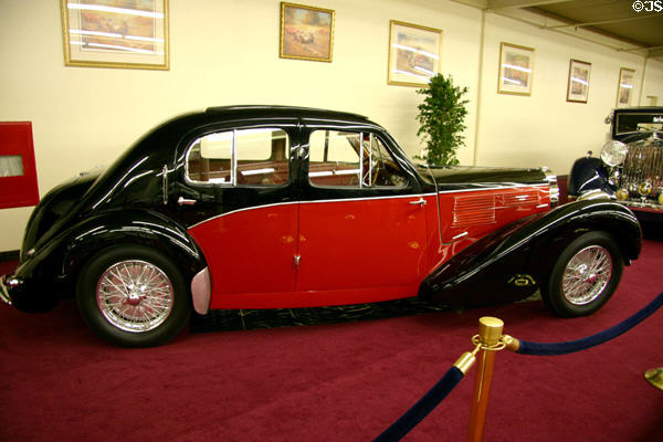 Buggati Type 57C Galibier Saloon (1939) at Auto Collection at Imperial Palace. Las Vegas, NV.
