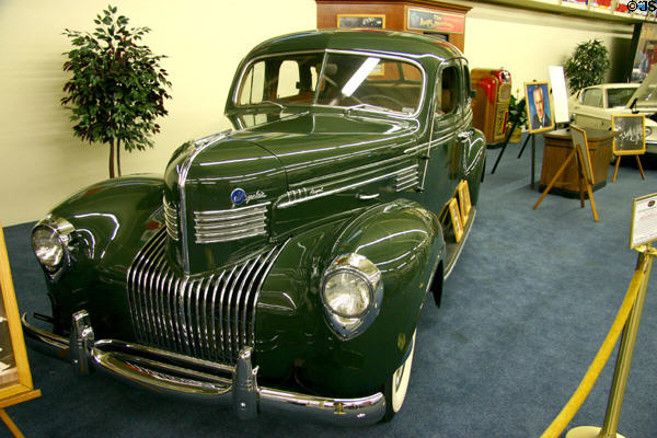 Chrysler Royal Sedan (1939) of TV Host Johnny Carson at Auto Collection at Imperial Palace. Las Vegas, NV.