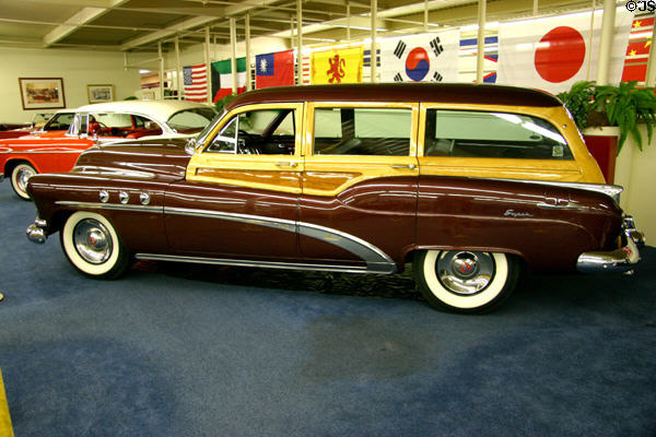 Buick Super Woody Estate Wagon (1952) at Auto Collection at Imperial Palace. Las Vegas, NV.