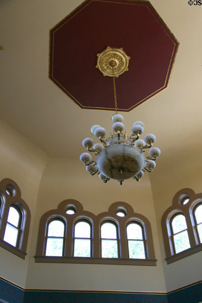 Interior of Octagon annex of old Nevada State Capitol. Carson City, NV.