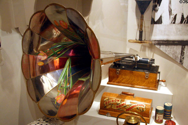 Edison Home Phonograph at Nevada State Museum. Carson City, NV.