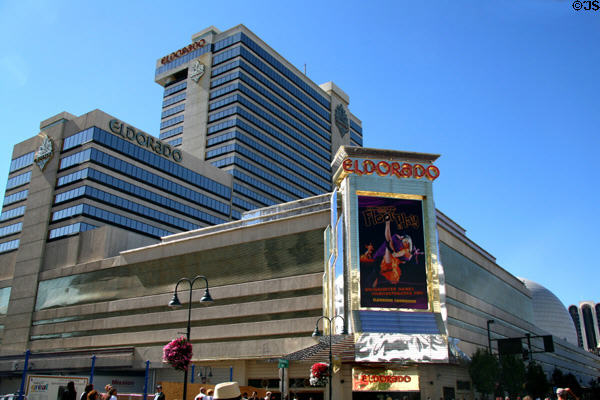 Eldorado Hotel Casino (1973) (26 floors) (345 N. Virginia St.). Reno, NV. Architect: WorthGroup.