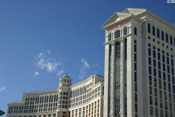 Caesars Palace & Bellagio hotels. Las Vegas, NV.