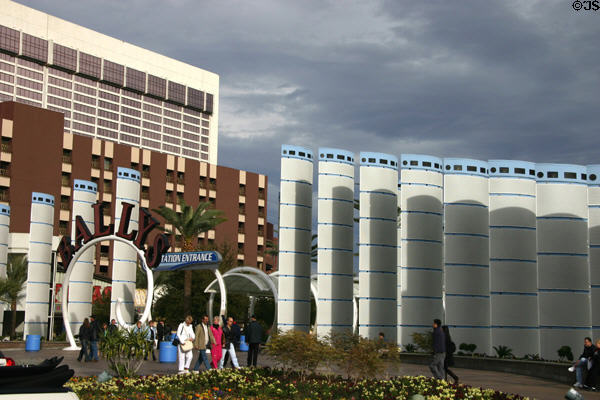 Bally's Hotel & Casino street entrance (3645 Las Vegas Blvd. South). Las Vegas, NV.