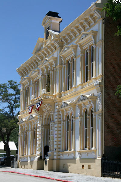 Storey County Courthouse (1876) (12 S. B St.). Virginia City, NV. Architect: Kenitzer & Raun.