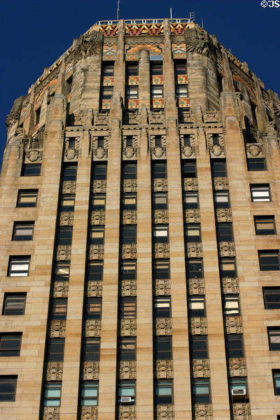 Art Deco facade of Buffalo City Hall. Buffalo, NY.