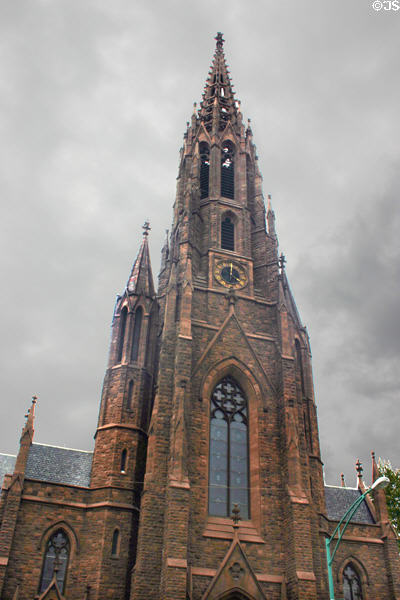St Louis Roman Catholic Church (1886) (780 Main St.). Buffalo, NY. Style: Gothic Revival. Architect: Schikel & Ditmars.