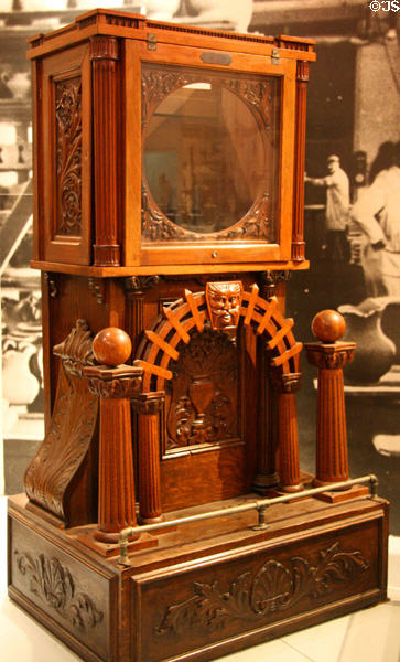 Apostolic clock (1881-1916) by Myles Hughes at Buffalo History Museum (BECHS). Buffalo, NY.