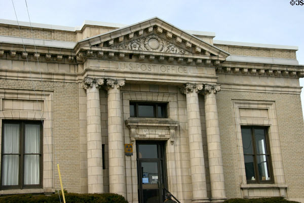 Corning Post Office (1908) (129 Walnut St.). Corning, NY. Architect: James Knox Taylor. On National Register.