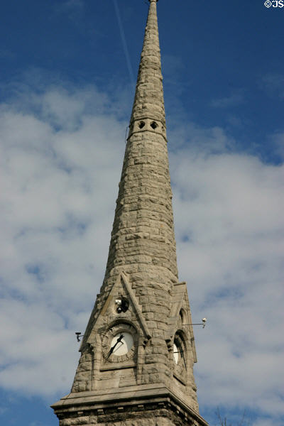 Spire of St. Paul's Episcopal Church. Waterloo, NY.