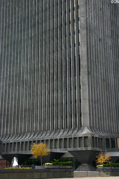 Xerox Tower (1968) (30 floors) (100 S Clinton Ave.). Rochester, NY. Architect: Welton Becket & Assoc..