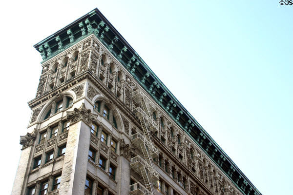 487 Broadway at Broome (1896) (12 floors). New York, NY. Architect: John Townsend Williams.