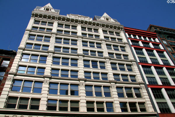 Rouss Building (1890) (549-55 Broadway at Broome) (12 floors). New York, NY. Architect: Alfred Zucker.