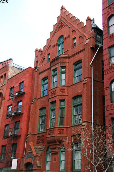 Fourteenth Ward Industrial School (1888-89) (256 Mott St.). New York, NY. Architect: Vaux & Radford.