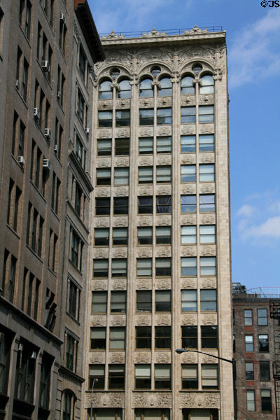 Baynard (formerly Condict) Building on Bleeker St. seen from Crosby St. New York, NY.