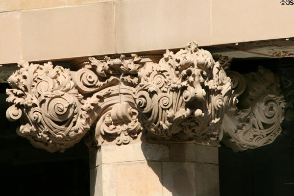Baynard-Condict Building sculpted capital by Louis H. Sullivan. New York, NY.