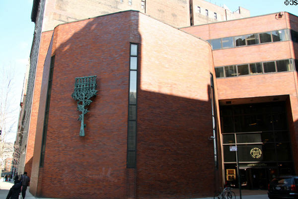 Hebrew Union College (1979) on West 4th St. near NYU. New York, NY.