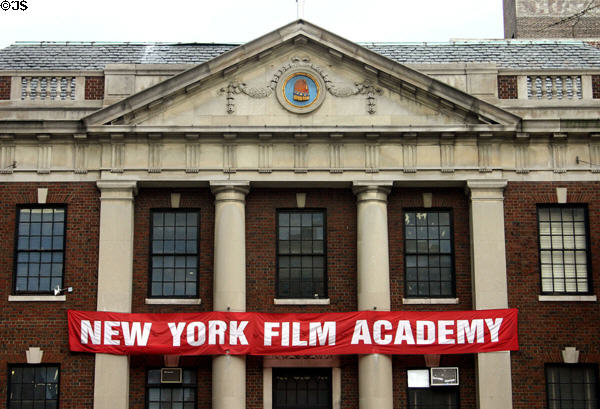 New York Film Academy (former New Tammany Hall) facade. New York, NY.