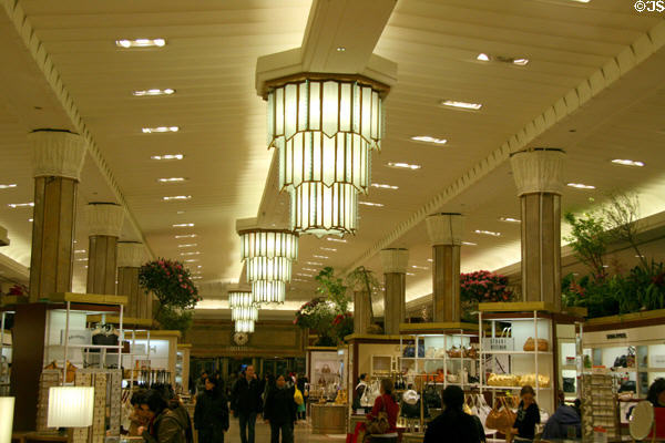 Inside Macy's Department Store. New York, NY.