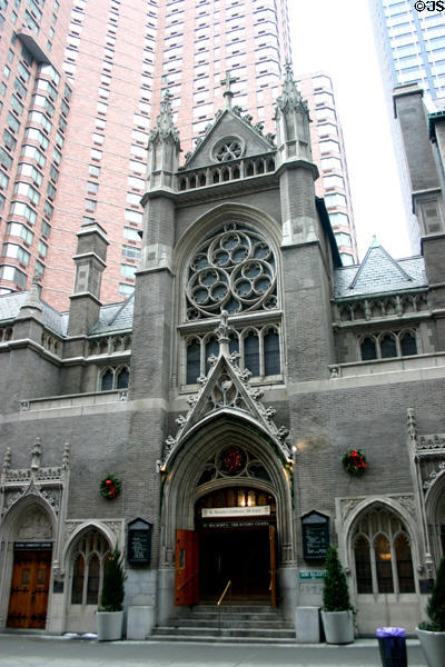 St Malachy's The Actors' Chapel (1904) (239 West 49th St.). New York, NY.