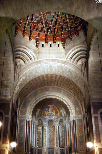 Interior of St. Bartholomew's Church. New York, NY.