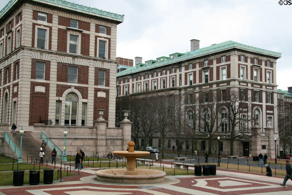 Columbia University campus scene. New York, NY.
