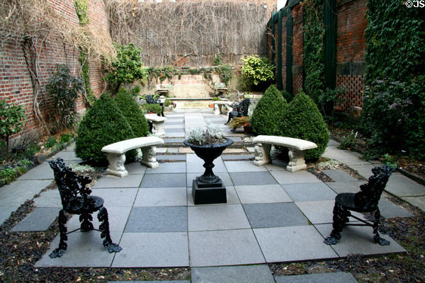 Garden of Old Merchant's House Museum. New York, NY.