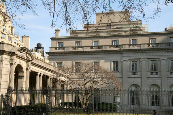 Frick Collection (former Henry Clay Frick home) (1914) (1 East 70th St. at 5th Ave.). New York, NY. Architect: Carrère & Hastings.