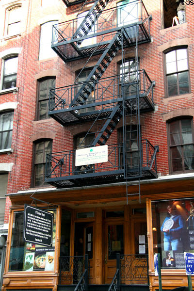 Lower East Side Tenement Museum (1863) (97 Orchard St.). New York, NY.