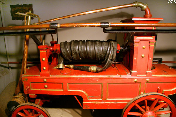 Gooseneck Engine (1820) by James Smith at New York Fire Museum. New York, NY.