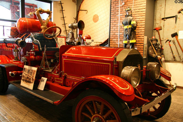 American LaFrance fire engine type 75 (c1921) at New York Fire Museum. New York, NY.