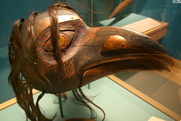 Gitxsan eagle headdress (1870-1910) at National Museum of American Indian. New York, NY.