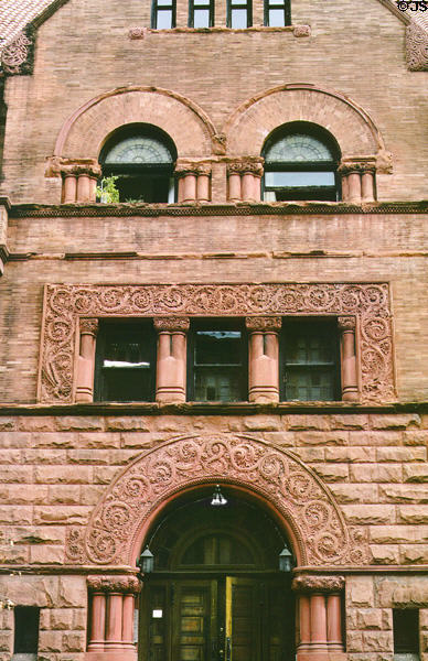 Building at 117 8th Ave. & Carrol St. in Brooklyn. New York, NY.