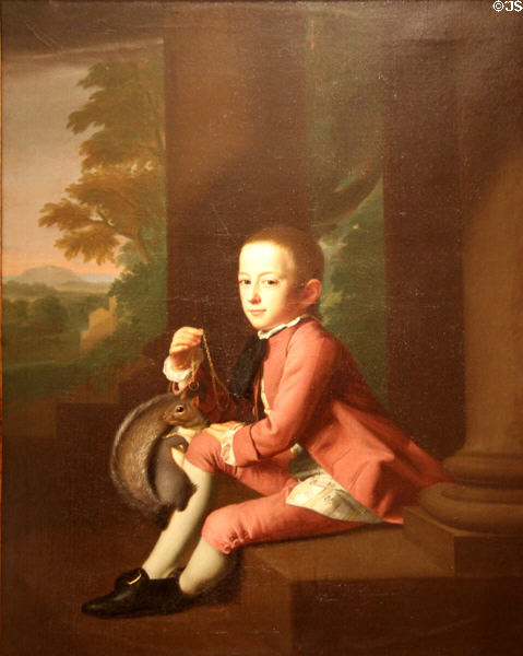 Daniel Crommelin Verplanck portrait (1771) by John Singleton Copley at Metropolitan Museum of Art. New York, NY.