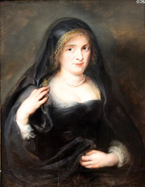 Portrait of a Woman, Probably Susanna Lunden (c1625-7) by Peter Paul Rubens at Metropolitan Museum of Art. New York, NY.