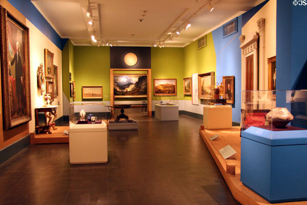 Gallery design at Brooklyn Museum. Brooklyn, NY.