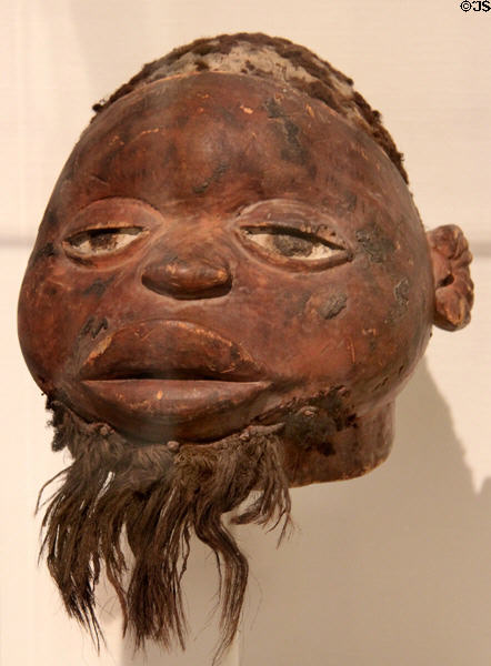Lipiko Mask (19thC) from Mozambique at Brooklyn Museum. Brooklyn, NY.