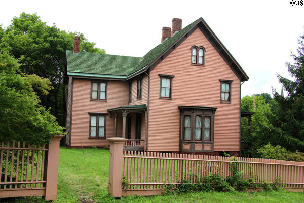 Edwards-Barton House (1869) at Historic Richmond Town. Staten Island, NY.
