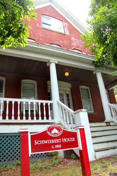 Schwiebert House (c1910) at Historic Richmond Town. Staten Island, NY.