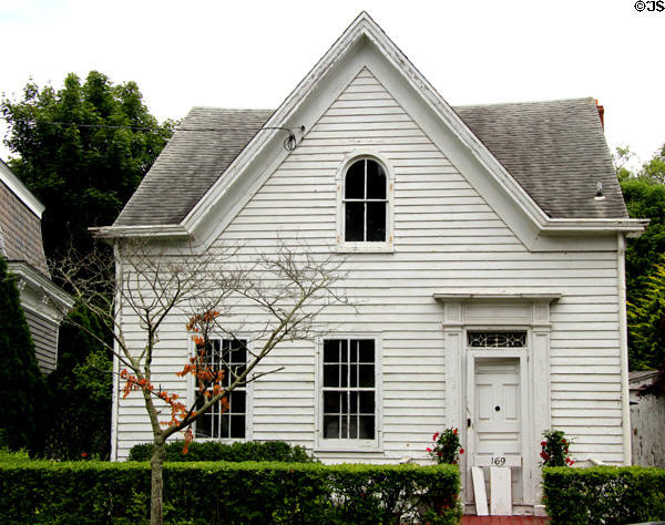 Early Sag Harbor house (169 Main St.). Sag Harbor, NY.