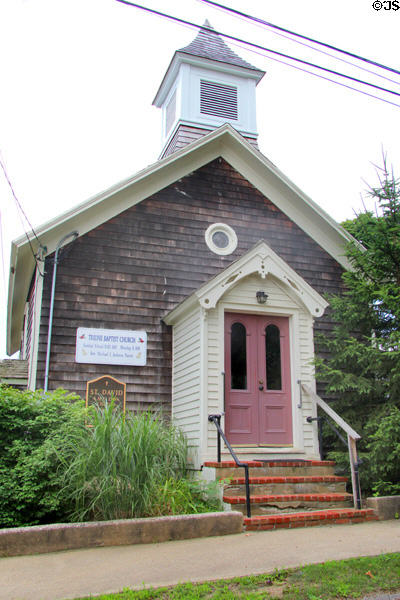 African Methodist Episcopal Zion Church (c1891) (33 Eastville Ave.) now Tribune Baptist Church. Sag Harbor, NY.