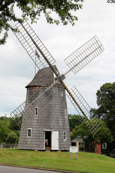 Hook Mill (1806) built by Nathaniel Dominy V. East Hampton, NY.
