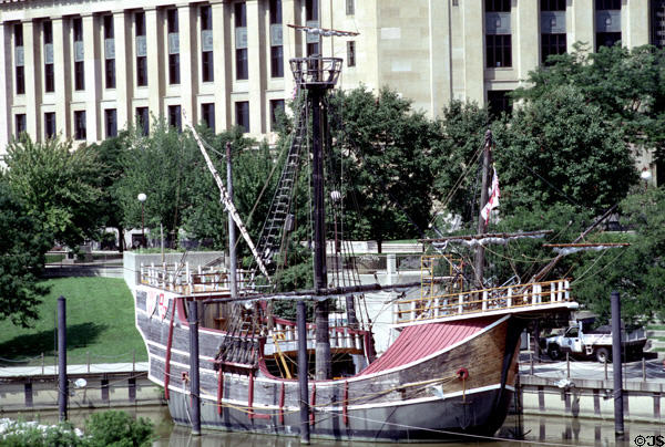 Replica of Christopher Columbus' ship Santa Maria. Columbus, OH.