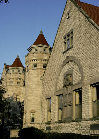 Carnegie Library. Sandusky, OH. Architect: Albert D'Oench. On National Register.