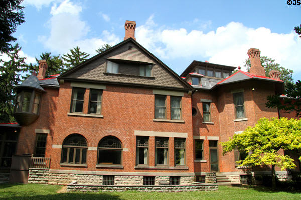 Hayes Presidential Home 1889 wing. Fremont, OH. Architect: Coburn & Barnum.