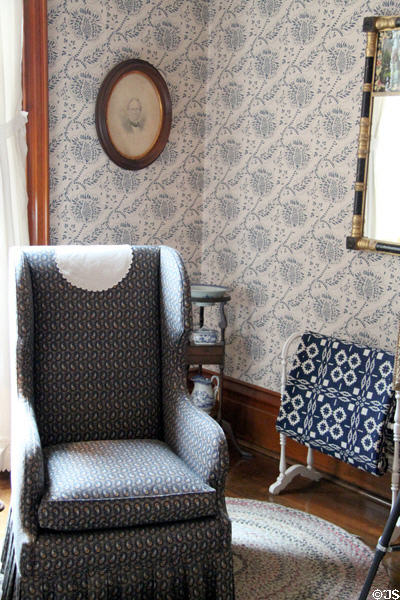 Sardis Birchard room in Spiegel Grove Hayes Presidential house. Fremont, OH.