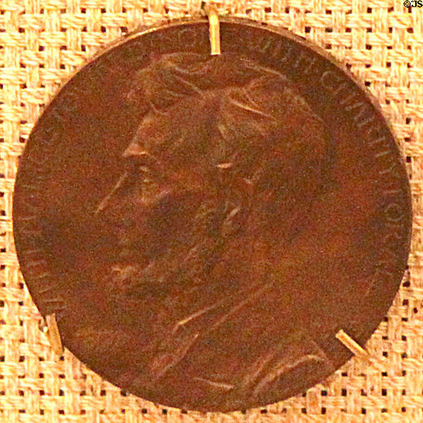 Abraham Lincoln (1861-1865) medal (at Hayes Presidential Center). Fremont, OH.