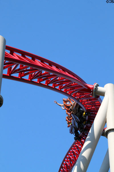 Maverick roller coaster at Cedar Point. Sandusky, OH.